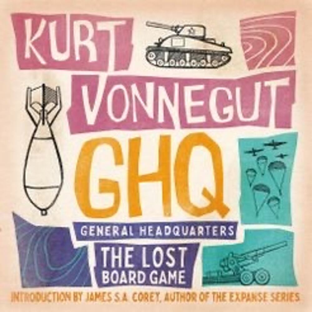 NEW Kurt Vonnegut GHQ General Headquarters The Lost Board Game New & Sealed